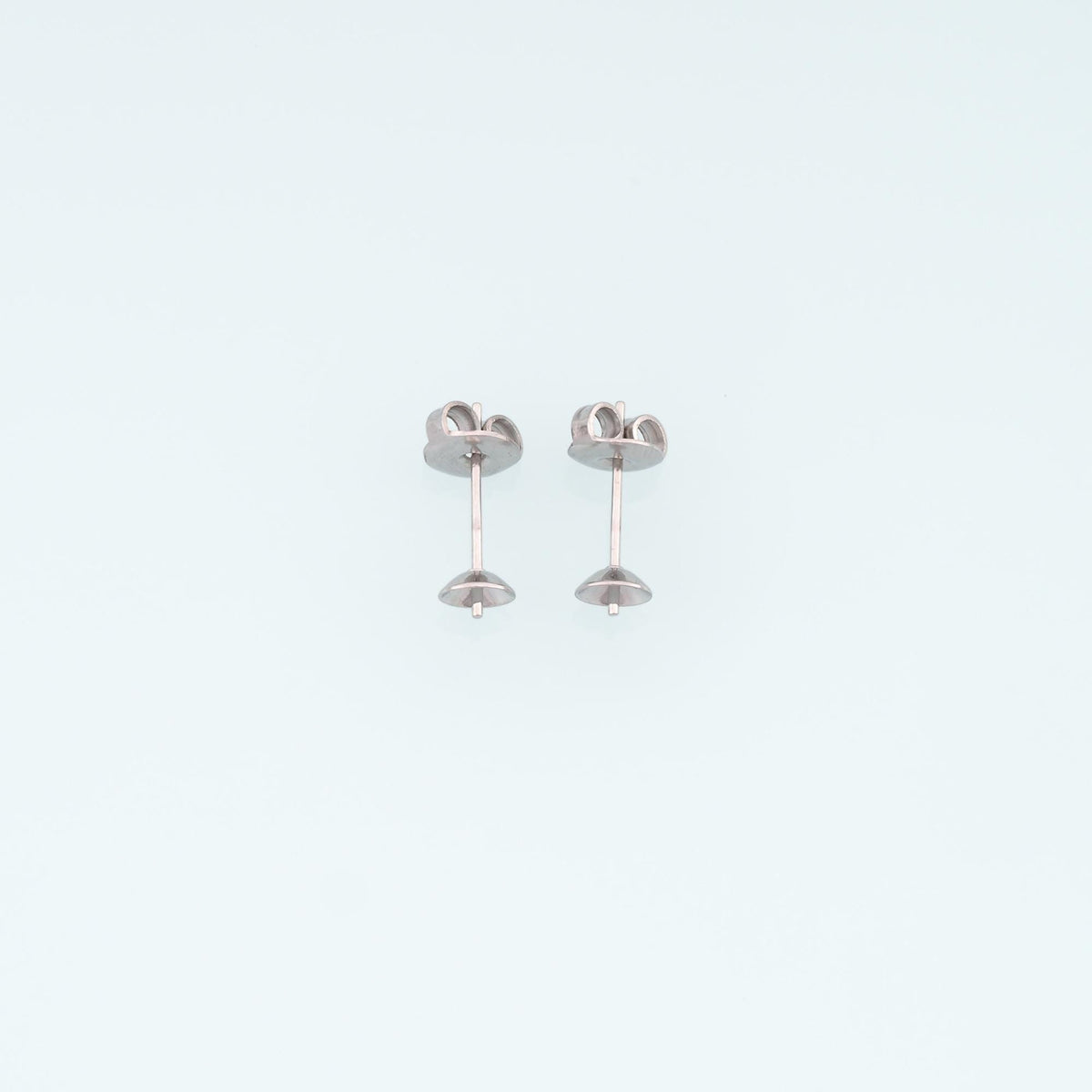 A Pair Stainless Steel Earrings Stud, 14K Gold Filled Waterproof Never Fade Earrings Stud,Everyday DIY Jewelry Ear Stack Jewe