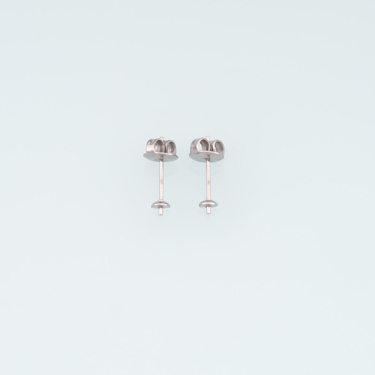 A Pair Stainless Steel Earrings Stud, 14K Gold Filled Waterproof Never Fade Earrings Stud,Everyday DIY Jewelry Ear Stack Jewe