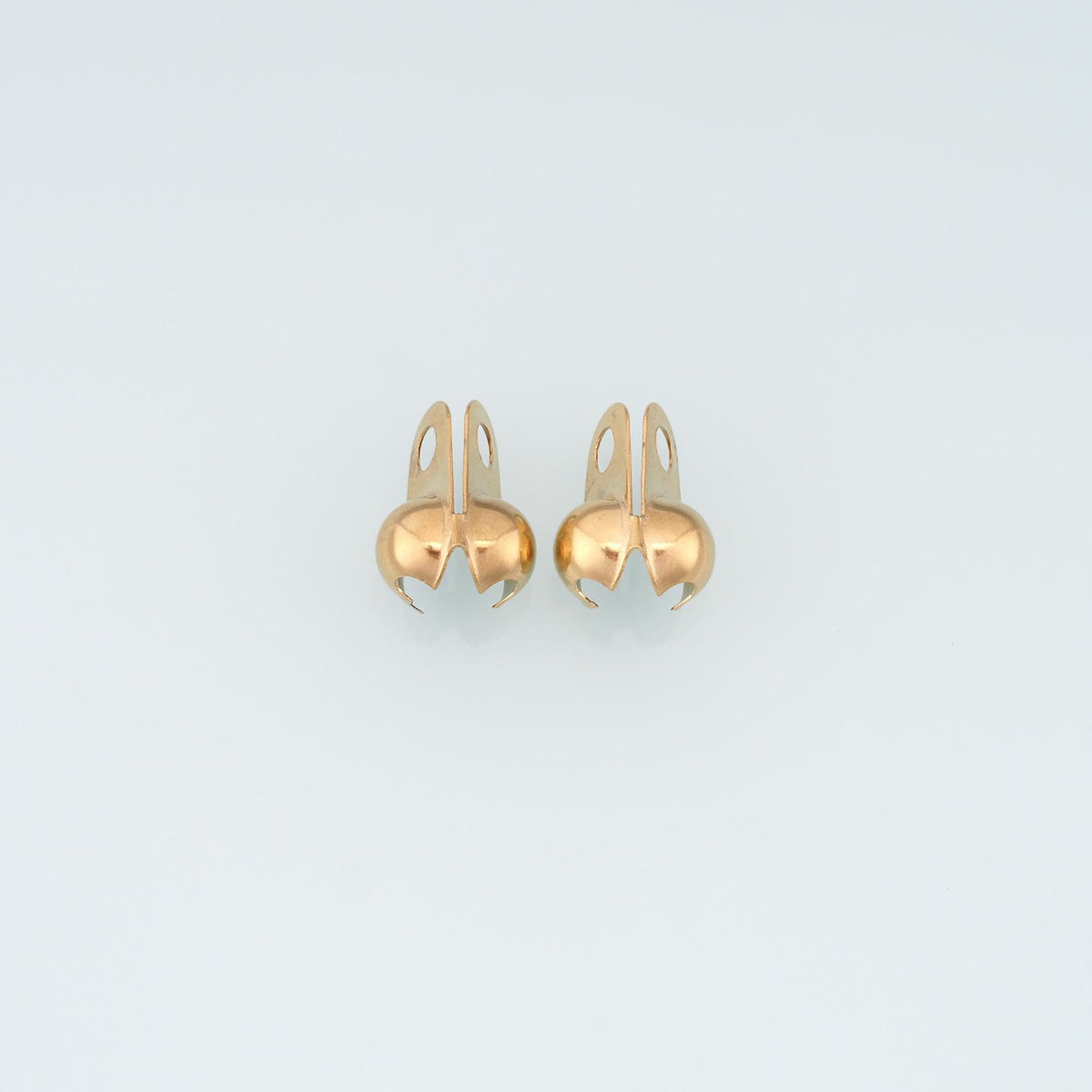 14K Gold Crimp 15 mm, 11 mm for Jewelry Making