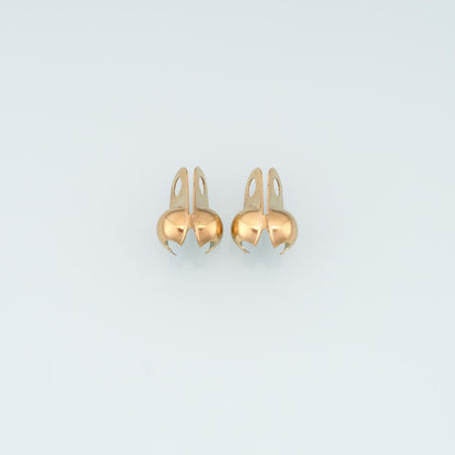 14K Gold Crimp 15 mm, 11 mm for Jewelry Making