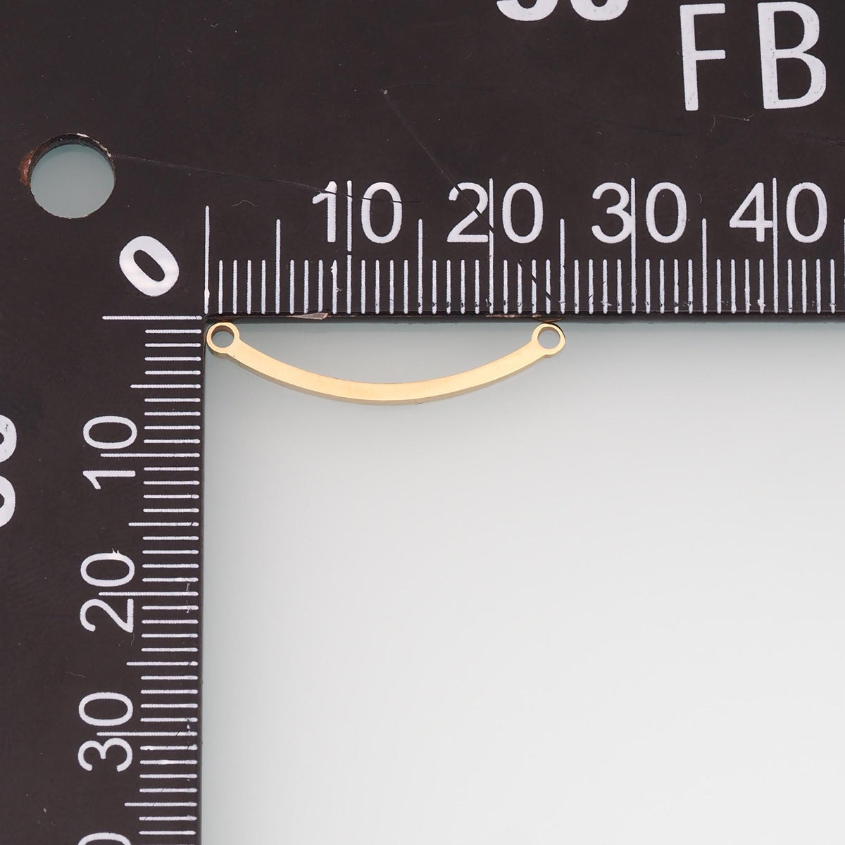 14K Gold Connector 25.5 mm, 24 mm for Jewelry Making