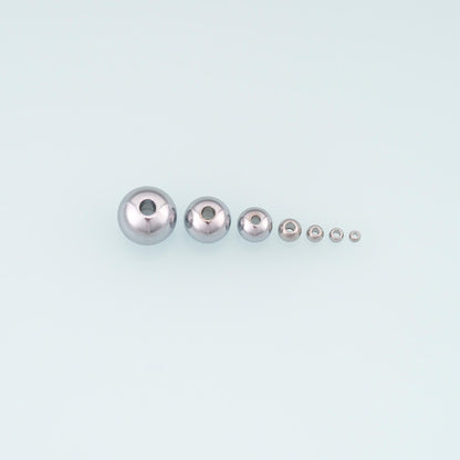 14K Gold Round Round Beads 10 mm, 8 mm for Jewelry Making