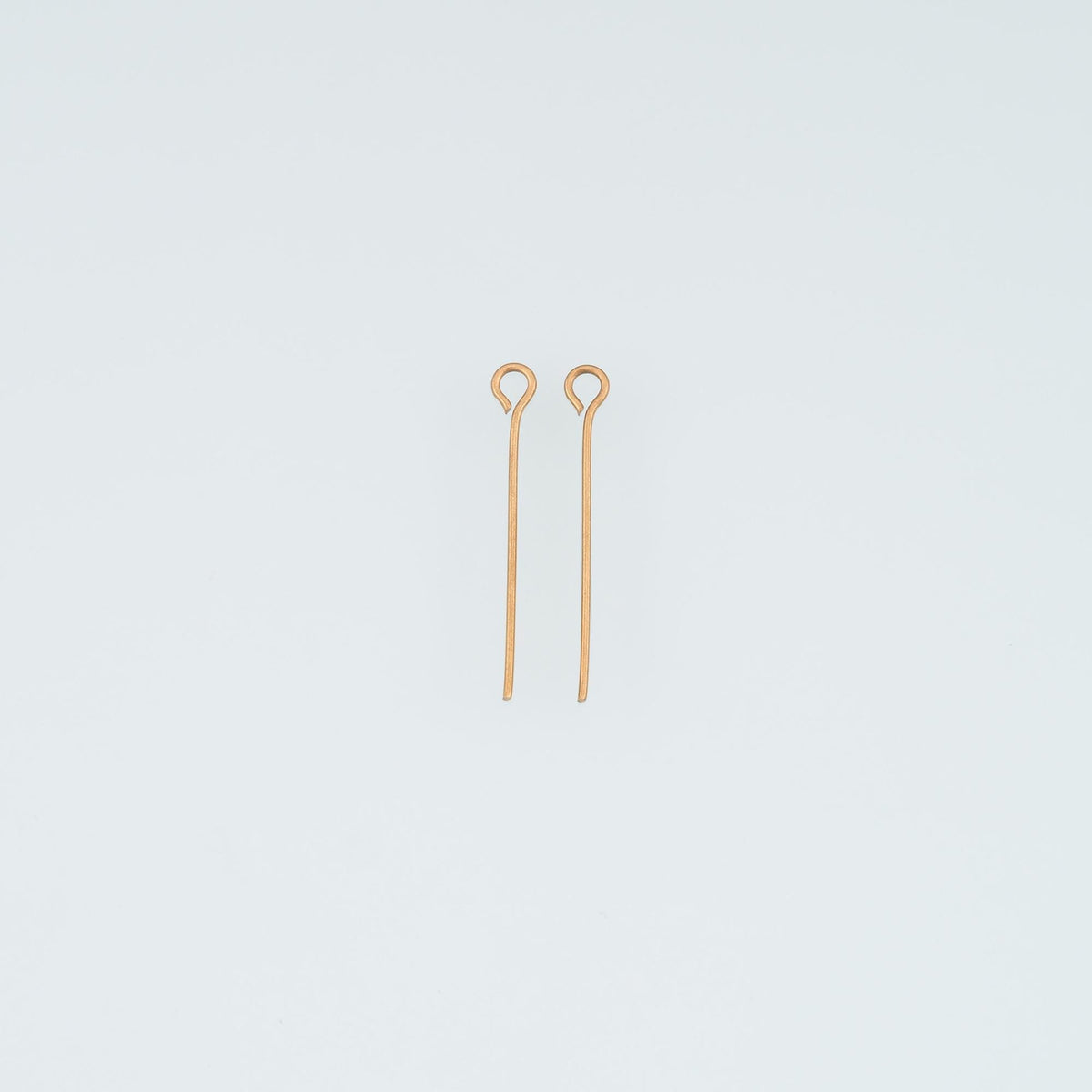A Pair Stainless Steel Beading Eye Stud, 14K Gold Filled Waterproof Never Fade Earrings Stud,Everyday DIY Jewelry Ear Stack J