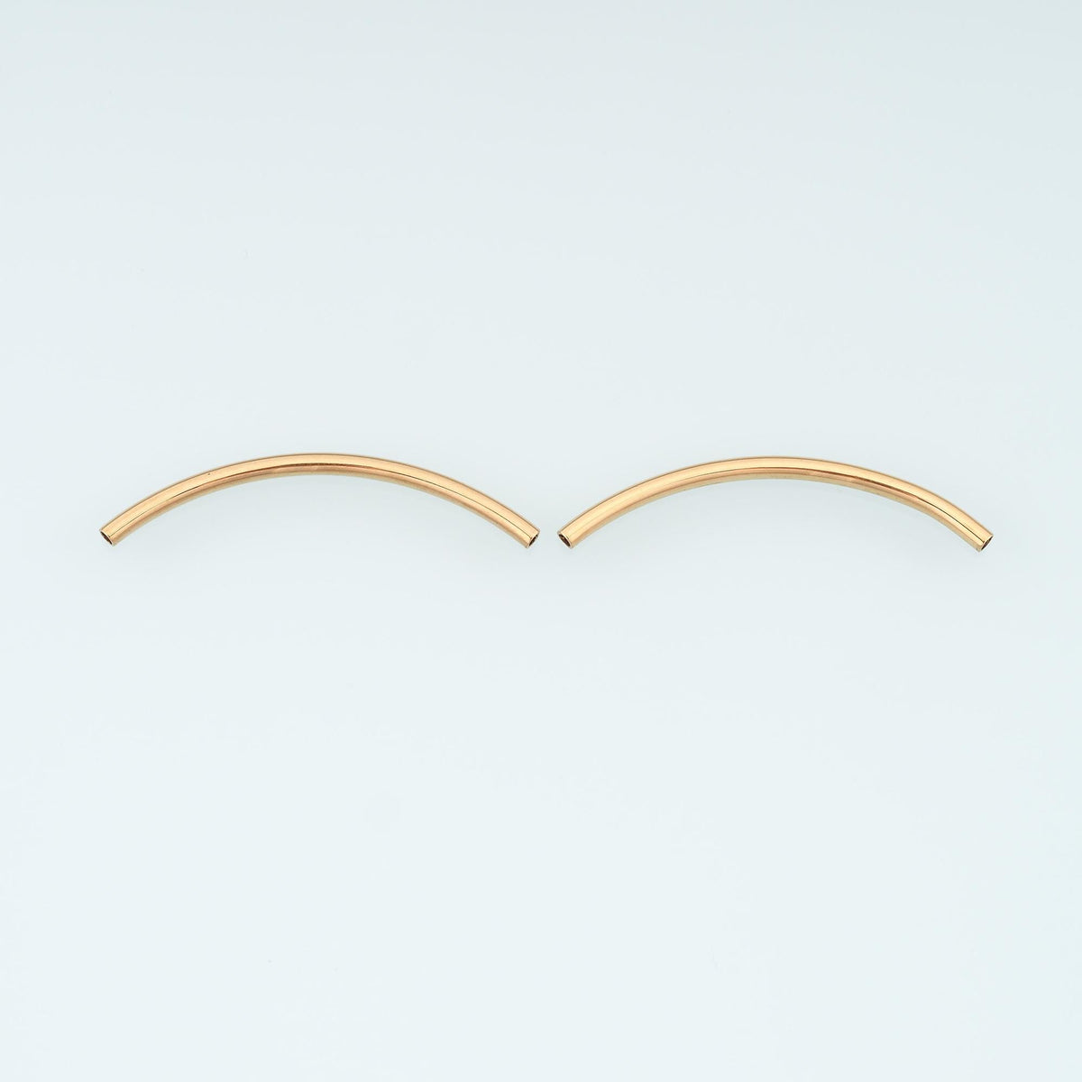 14K Gold Spacer Beads 40 mm, 25 mm for Jewelry Making
