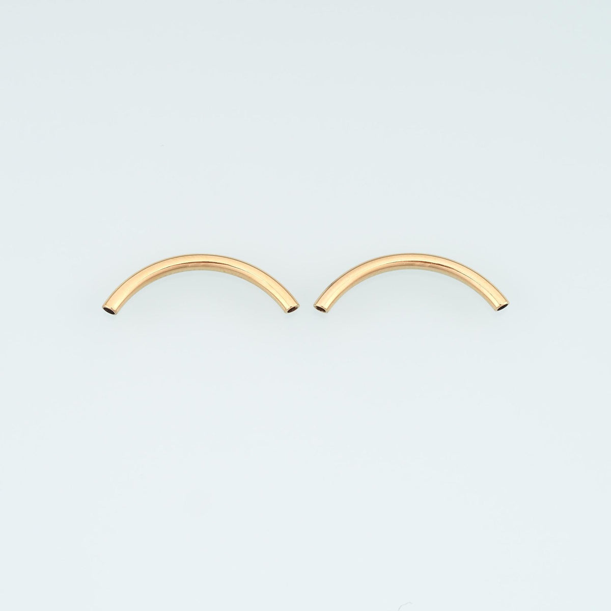 14K Gold Spacer Beads 40 mm, 25 mm for Jewelry Making