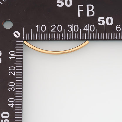 14K Gold Spacer Beads 40 mm, 25 mm for Jewelry Making