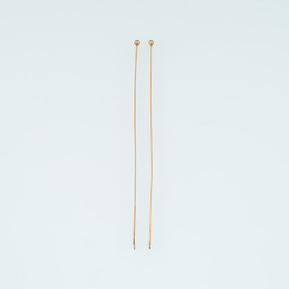 14K Gold Huggie Hoop Earrings for Jewelry Making