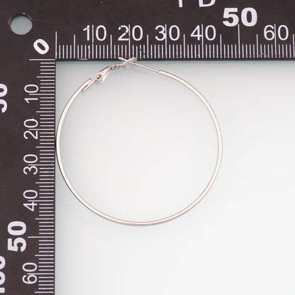 A Pair Stainless Steel Hoop Earring Findings, 14K Gold Filled Waterproof Never Fade Huggie Hoops,Everyday DIY Jewelry Ear Sta