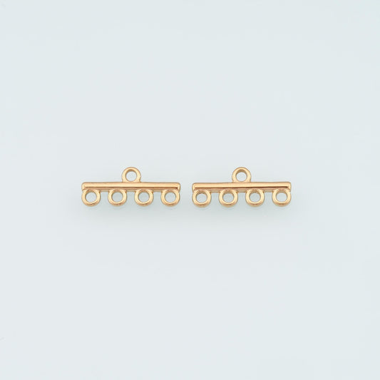 Stainless Steel Multi-Strand Connector, 14K Gold Filled Waterproof Never Fade,Everyday DIY Jewelry Ear Stack Jewelry