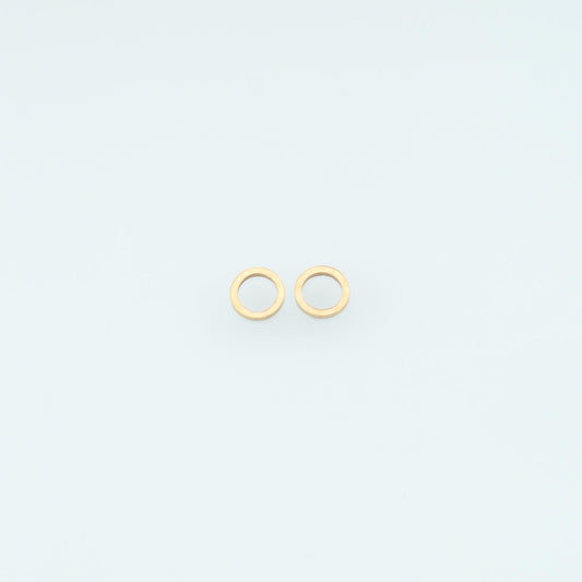 10 PCS Stainless Steel Round Bead, 14K Gold Filled Waterproof Tarnish Findings,DIY Necklace Bracelet Findings Supplies