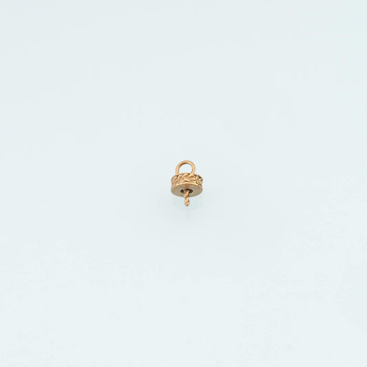 Stainless Steel Screw Eye Bails, 14K Gold Filled Waterproof Charm,DIY Necklace Bracelet Findings Supplies
