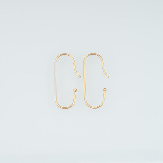 14K Gold Hoop Earrings for Jewelry Making