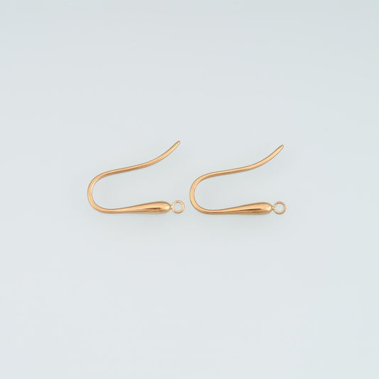 14K Gold Hoop Earrings for Jewelry Making