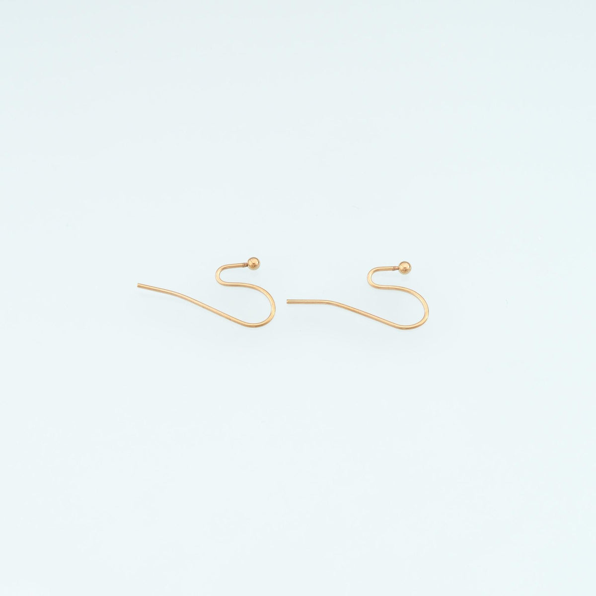 A Pair Stainless Steel Open Ear Hook, 14K Gold Filled Waterproof Never Fade,Everyday DIY Jewelry Ear Stack Jewelry