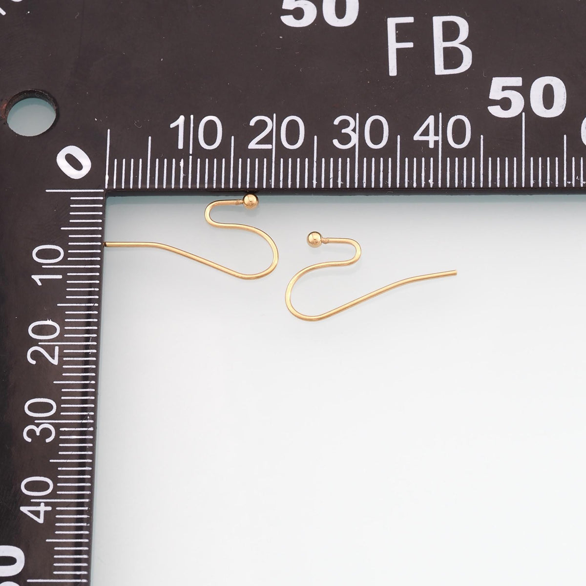 A Pair Stainless Steel Open Ear Hook, 14K Gold Filled Waterproof Never Fade,Everyday DIY Jewelry Ear Stack Jewelry