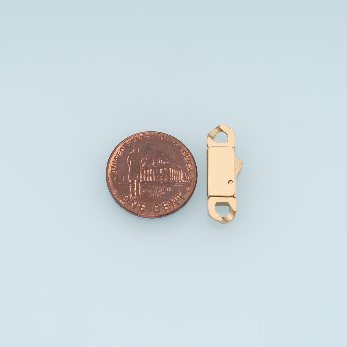 Bracelet Connector Clasp,14K Gold Stainless Steel Clasp,Waterproof Clasp for DIY Necklace Bracelet Making