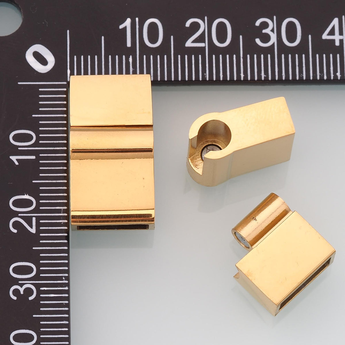 Magnetic Clasp,14K Gold Stainless Steel Clasp,Waterproof Clasp for DIY Necklace Bracelet Making
