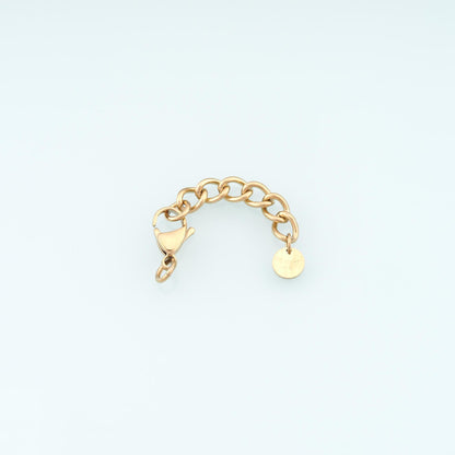 Stainless Lobster Clasp Adjustable Extender Chain ,14k Gold Filled Waterproof Tarnish Findings,DIY Necklace Bracelet Findings