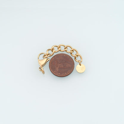 Stainless Lobster Clasp Adjustable Extender Chain ,14k Gold Filled Waterproof Tarnish Findings,DIY Necklace Bracelet Findings