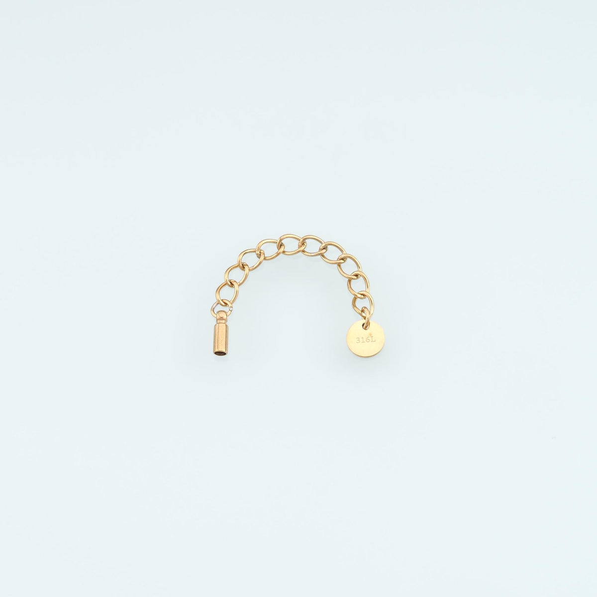 Stainless Lobster Clasp Adjustable Extender Chain Set ,14k Gold Filled Waterproof Tarnish ,DIY Necklace Bracelet Findings Sup