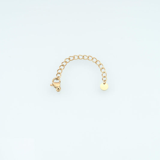 Stainless Lobster Clasp Adjustable Extender Chain ,14k Gold Filled Waterproof Tarnish ,DIY Necklace Bracelet Findings Supplie