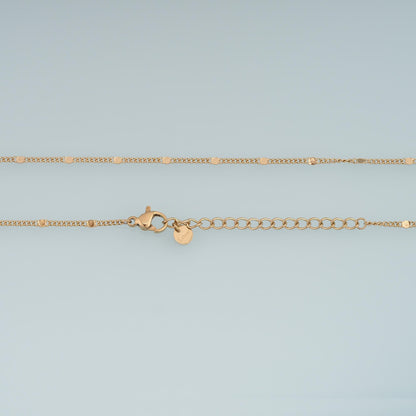 14K Gold Round Necklace for Jewelry Making