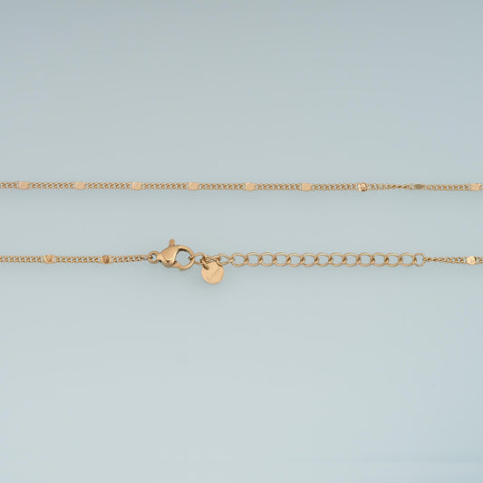 14K Gold Round Necklace for Jewelry Making