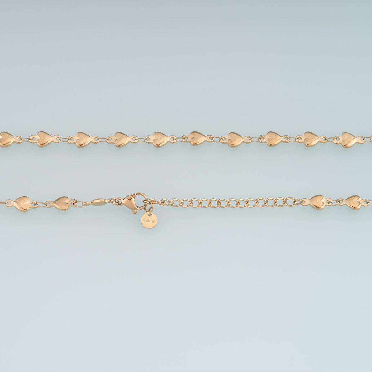 Heart Necklace, 14K Gold Filled Waterproof Non Tarnish Necklace,DIY Everyday Layering Necklace