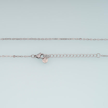 Fine Oval Necklace, 14K Gold Filled Waterproof Non Tarnish Necklace,DIY Everyday Layering Necklace