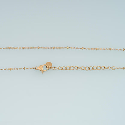 14K Gold Round Round Beads 2 in for Jewelry Making