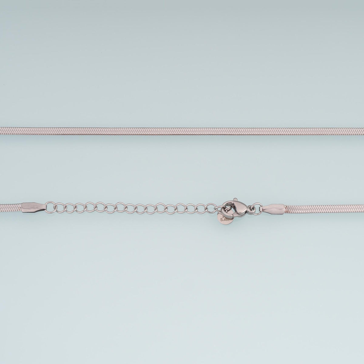 Flat Snake Necklace, 14K Gold Filled Waterproof Non Tarnish Necklace,DIY Everyday Layering Necklace