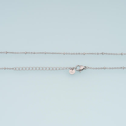 Round Bead Necklace, 14K Gold Filled Waterproof Non Tarnish Necklace,DIY Everyday Layering Necklace