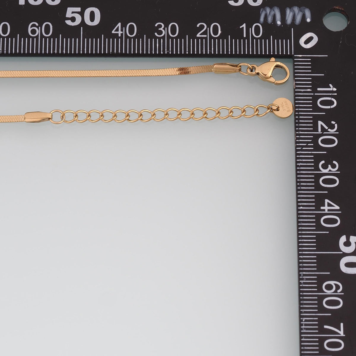 Flat Dense Necklace, 14K Gold Filled Waterproof Non Tarnish Necklace,DIY Everyday Layering Necklace