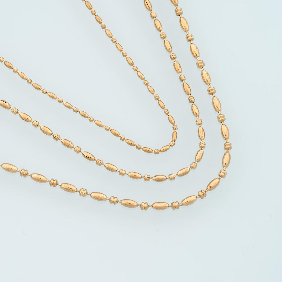 Stainless Steel Oval chain,14K Gold Stainless Steel Chain,Waterproof Chain for DIY Necklace Bracelet Making