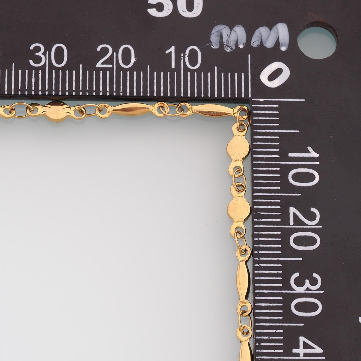 Stainless Steel Oval Chain,14K Gold Stainless Steel Chain,Waterproof Chain for DIY Necklace Bracelet Making