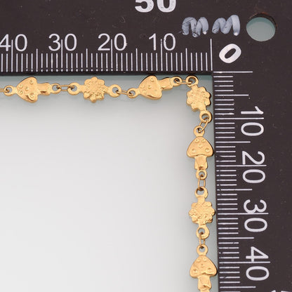 Stainless Steel Oval Chain,14K Gold Stainless Steel Chain,Waterproof Chain for DIY Necklace Bracelet Making