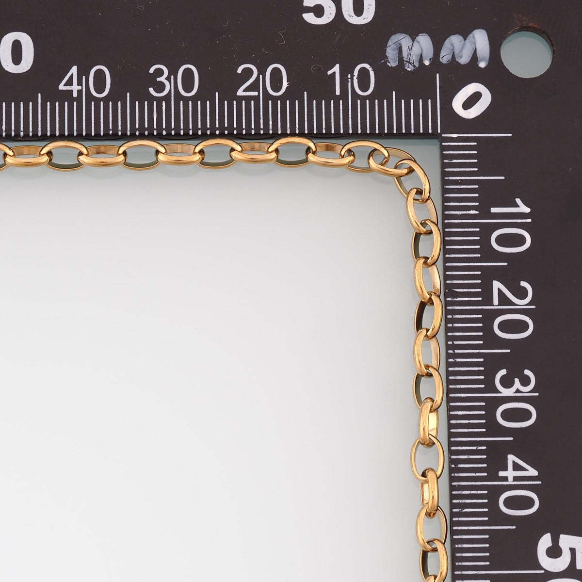 Stainless Steel Round Chain,14K Gold Stainless Steel Chain,Waterproof Chain for DIY Necklace Bracelet Making