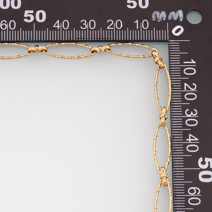 Stainless Steel Oval Chain,14K Gold Stainless Steel Chain,Waterproof Chain for DIY Necklace Bracelet Making