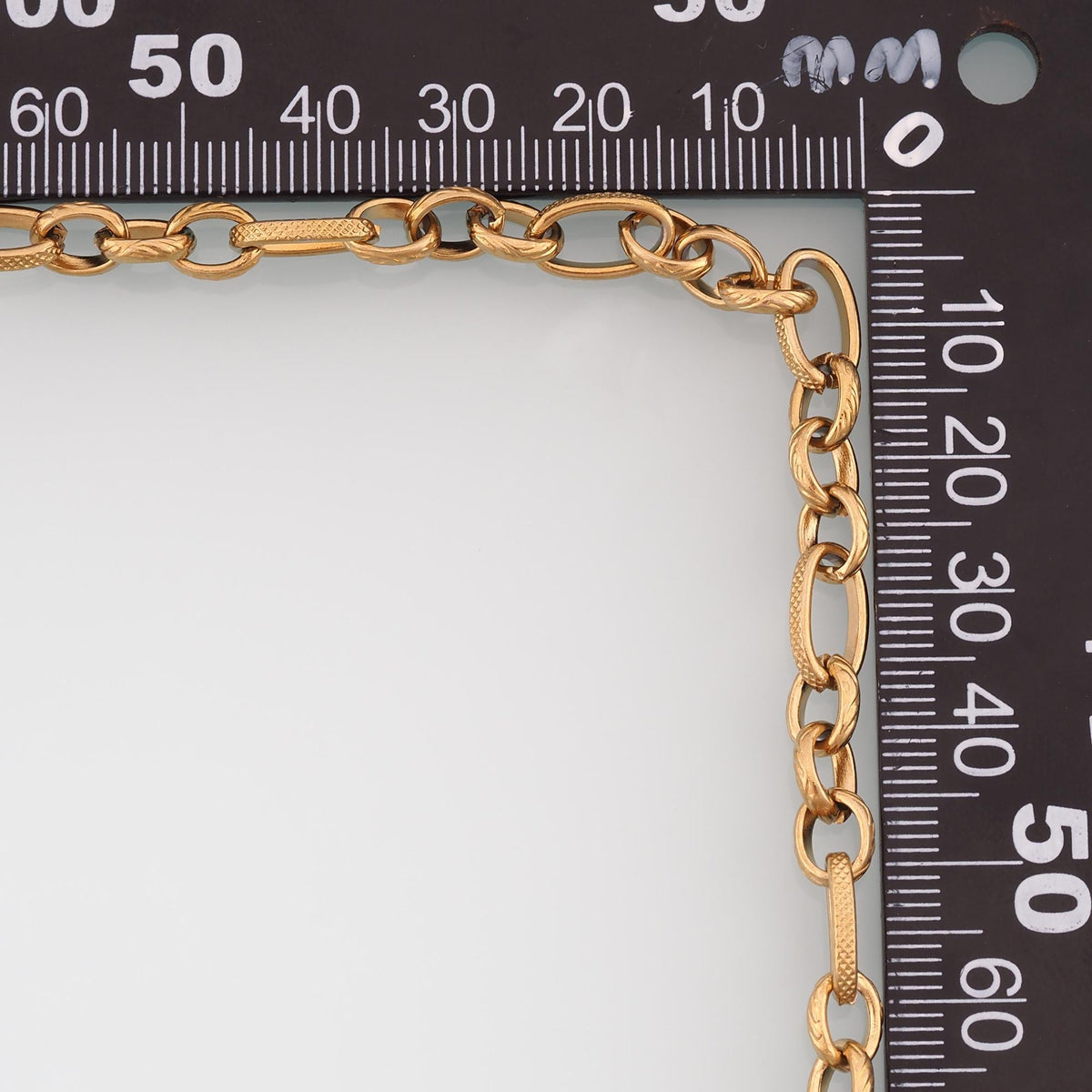 Stainless Steel Oval Chain,14K Gold Stainless Steel Chain,Waterproof Chain for DIY Necklace Bracelet Making