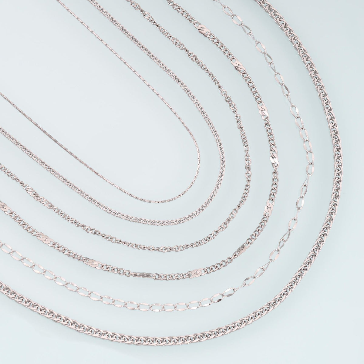 Stainless Steel Jewelry Chain 3.28 ft, 16.40 ft for Jewelry Making