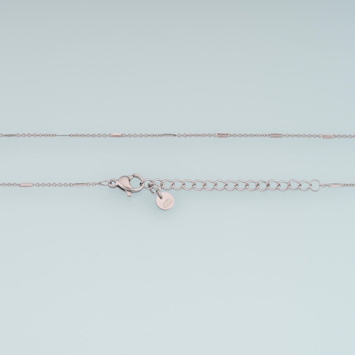 Thin Rectangle Necklace,14K Gold Filled Waterproof Non Tarnish Necklace,DIY Everyday Layering Necklace