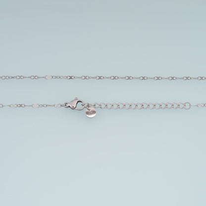 Fine Infinity Link Necklace,14K Gold Filled Waterproof Non Tarnish Necklace,DIY Everyday Layering Necklace