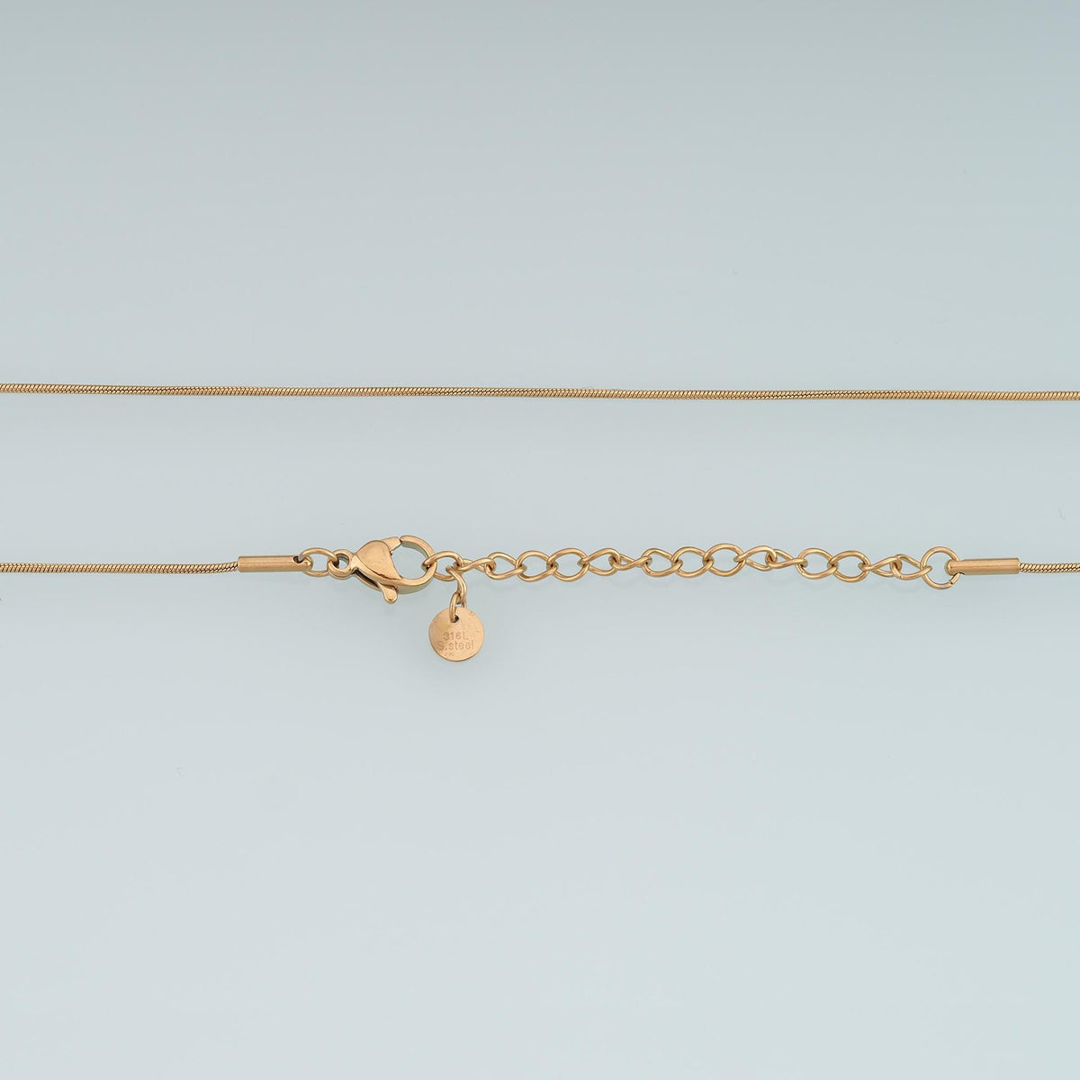 Fine Round Snake Bone Necklace,14K Gold Filled Waterproof Non Tarnish Necklace,DIY Everyday Layering Necklace