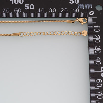Ring Necklace,14K Gold Filled Waterproof Non Tarnish Necklace,DIY Everyday Layering Necklace
