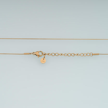 Fine Ring Necklace,14K Gold Filled Waterproof Non Tarnish Necklace,DIY Everyday Layering Necklace