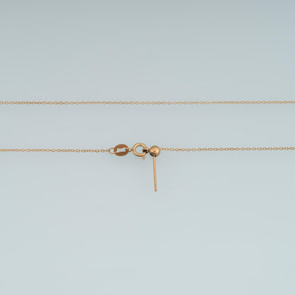 Fine Cable Round Necklace,14K Gold Filled Waterproof Non Tarnish Necklace,DIY Everyday Layering Necklace