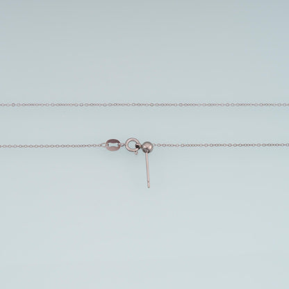 Fine Cable Round Necklace,14K Gold Filled Waterproof Non Tarnish Necklace,DIY Everyday Layering Necklace