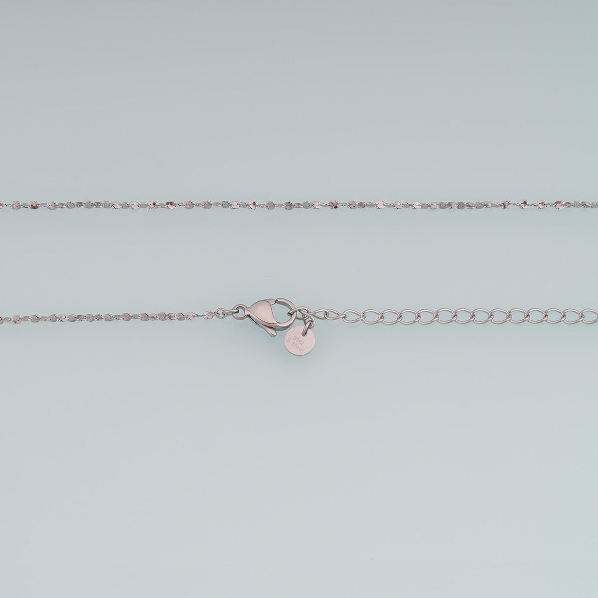 Sequins Necklace,14K Gold Filled Waterproof Non Tarnish Necklace,DIY Everyday Layering Necklace