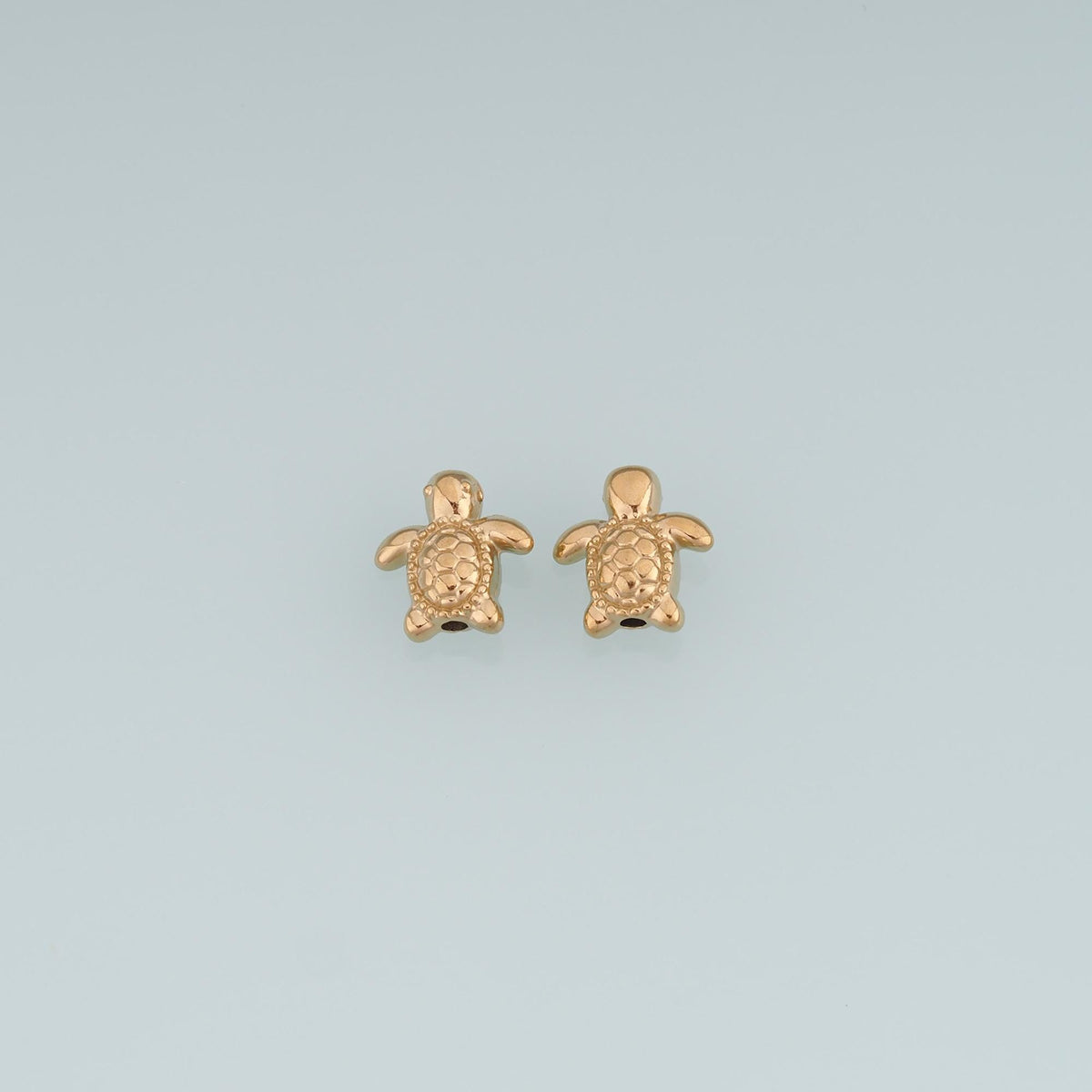Turtle Spacer Beads Pendant,14K Gold Filled Spacer Beads Charm DIY Charm for Necklace Bracelet Making