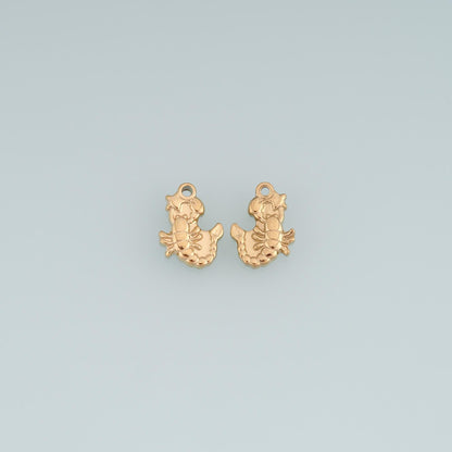 Scorpio Pendant,14K Gold Filled Constellation Charm DIY Charm for Necklace Bracelet Making